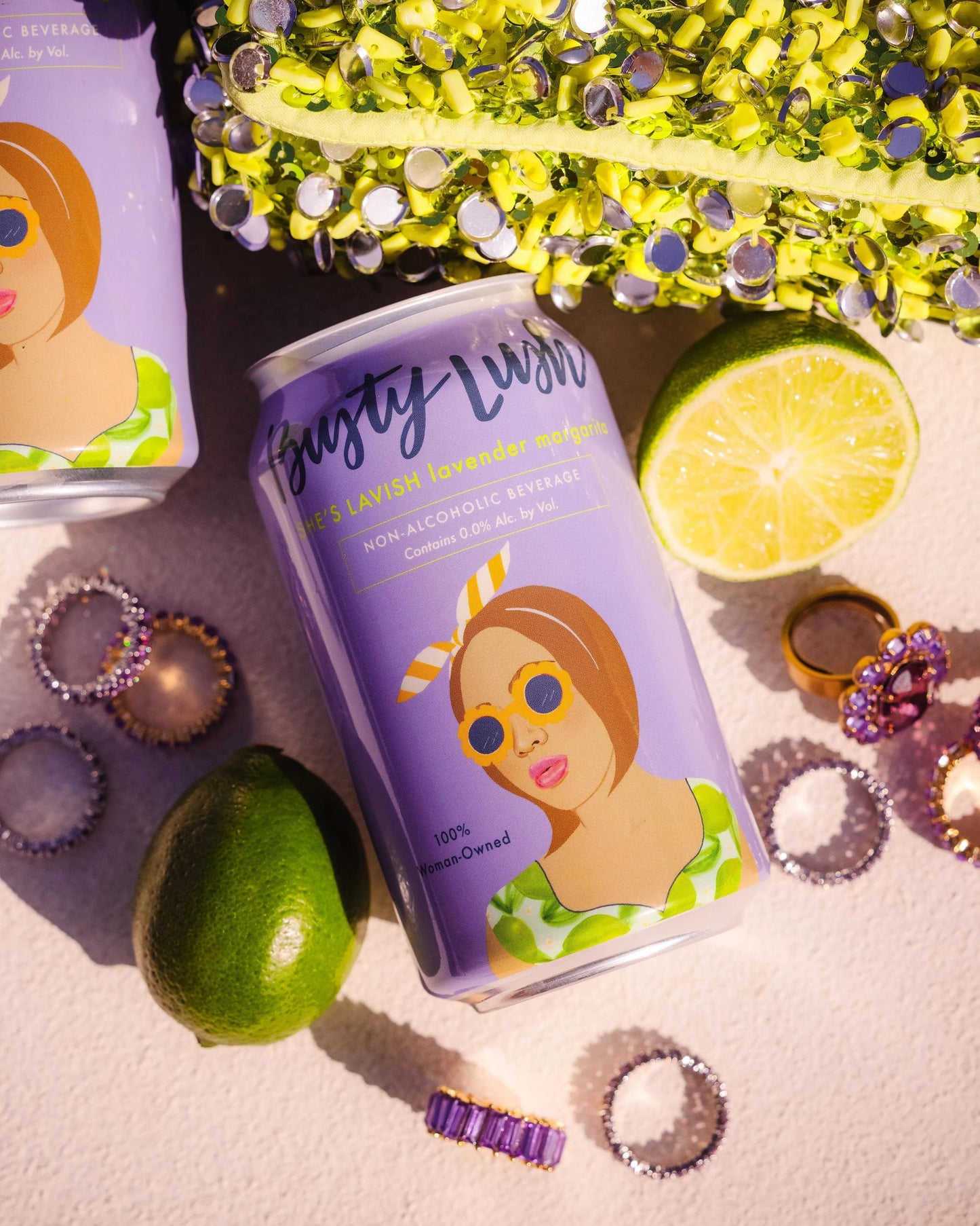 Busty Lush She's Lavish Lavender Margarita 4-pack