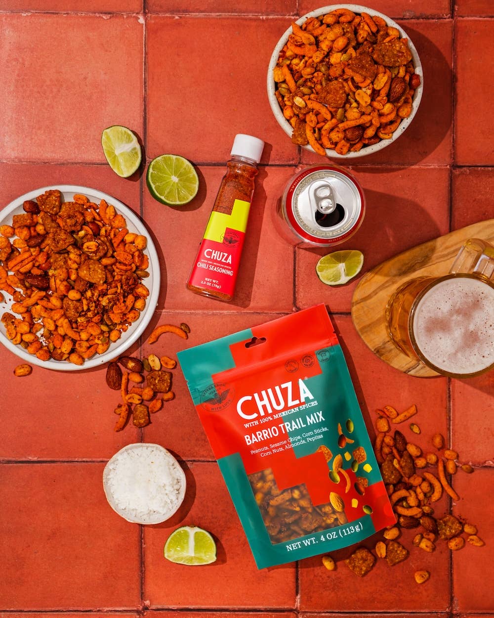 CHUZA | Barrio Trail Mix | Bold Chili-Spiced Snack