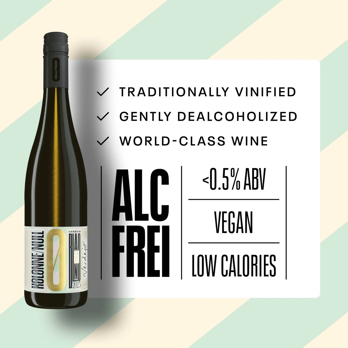 Kolonne Null Verdejo, Non-Alcoholic White Wine