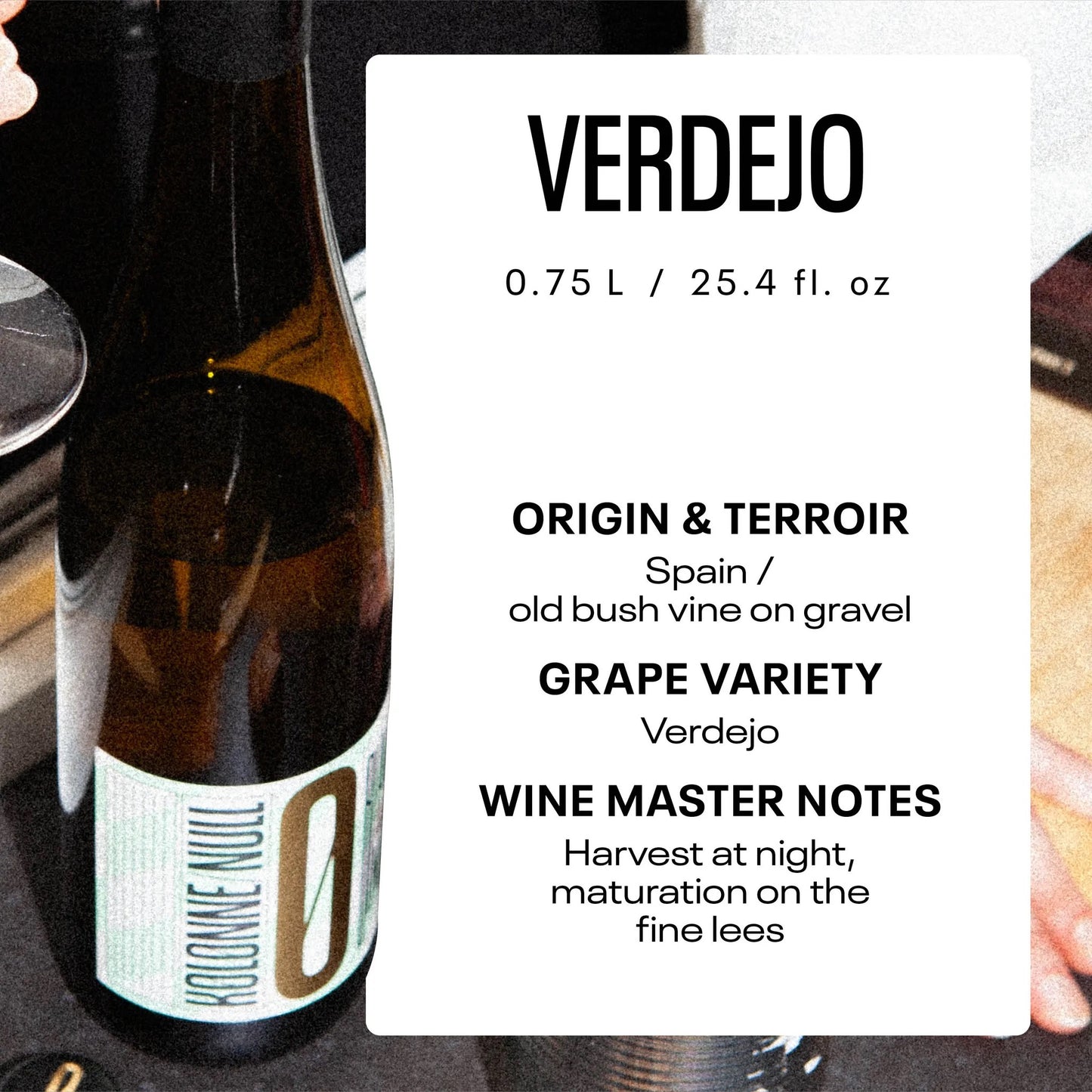 Kolonne Null Verdejo, Non-Alcoholic White Wine