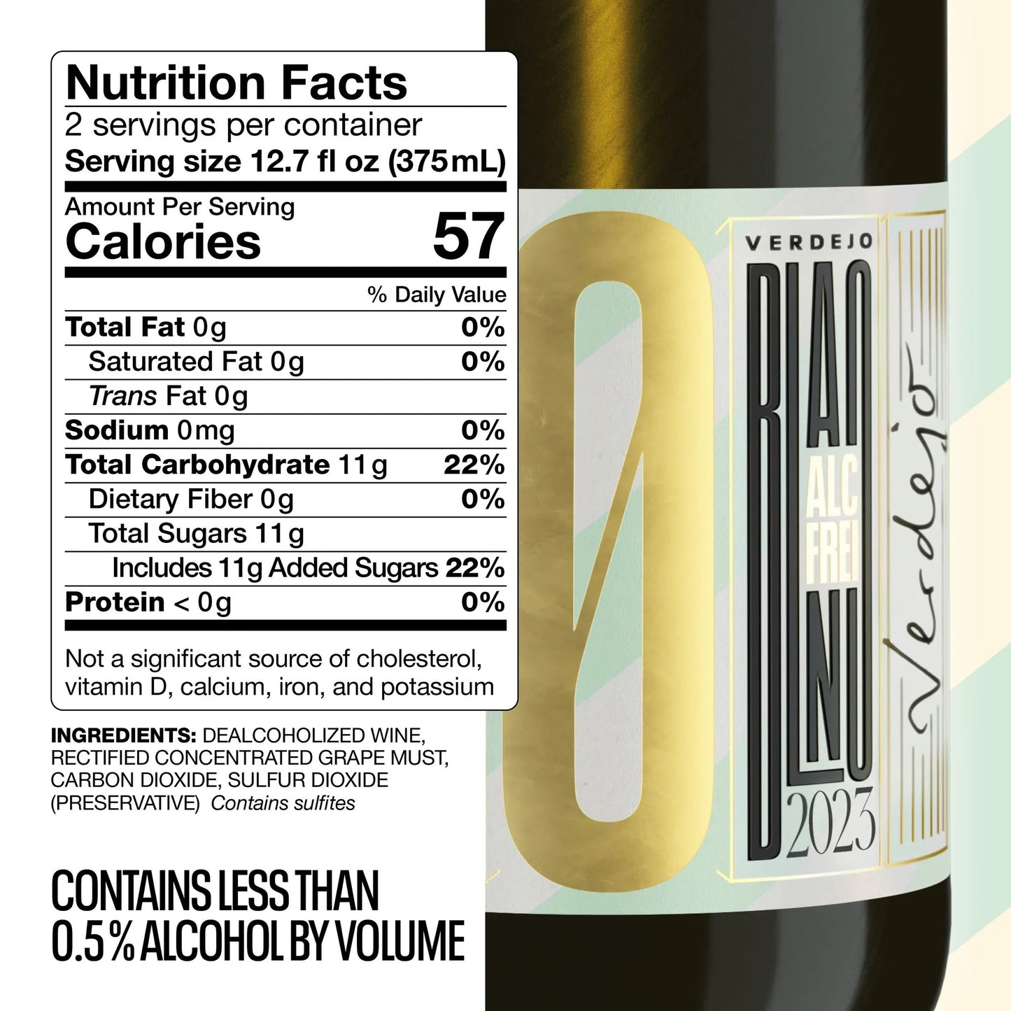 Kolonne Null Verdejo, Non-Alcoholic White Wine
