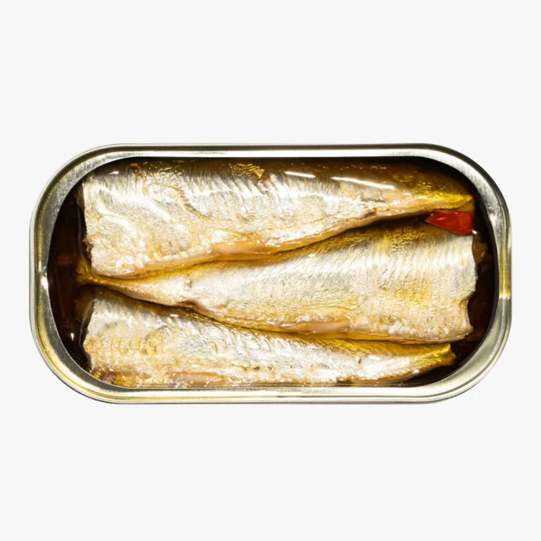 Fishwife Sardines with HOT Peppers
