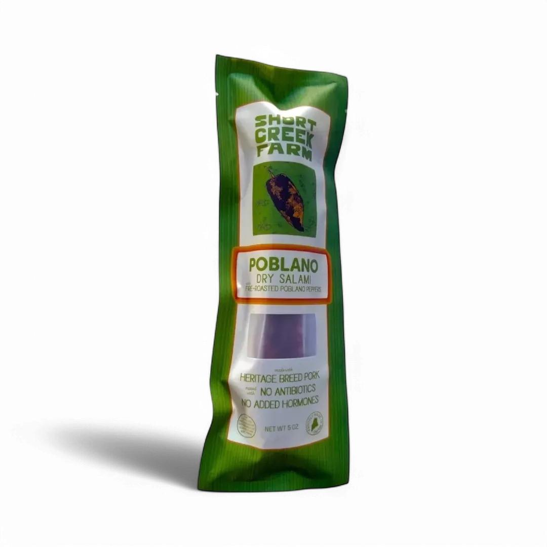 Short Creek Poblano Salami