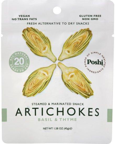 Poshi Marinated Artichoke Snack Pack