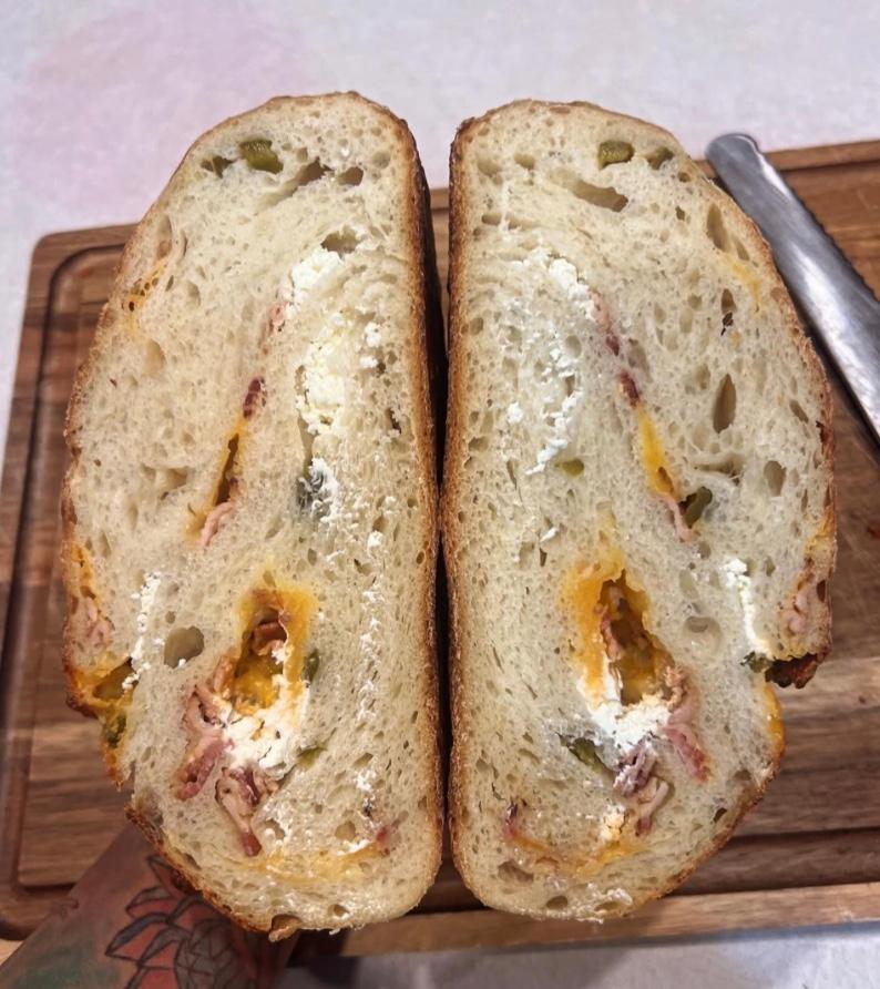 Cultured Crumb Jalapeño Loaf