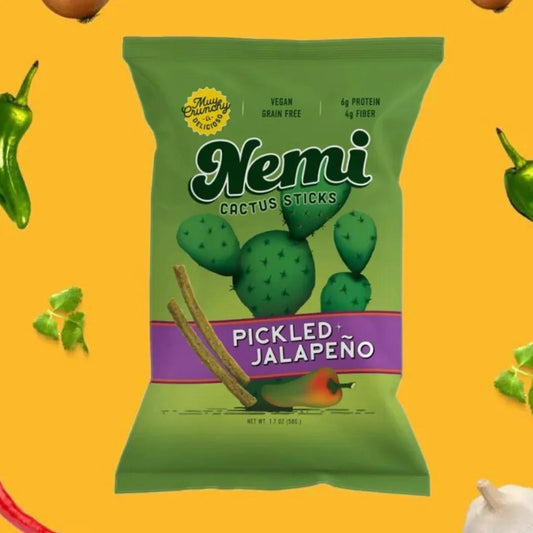 Nemi Pickled Jalapeño Cactus Sticks