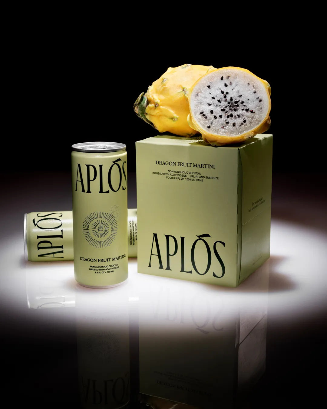 Aplós Dragon Fruit Functional Non-Alcoholic Martini