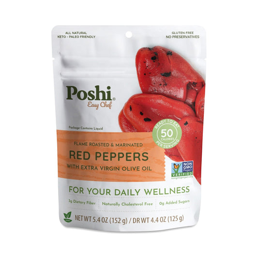 Poshi - Roasted Red Peppers in Oil