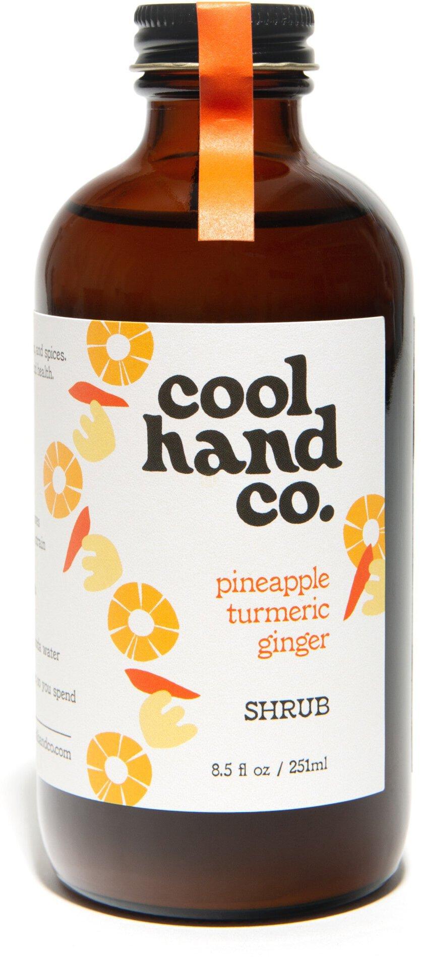 Cool Hand Co Pineapple Turmeric Ginger Shrub