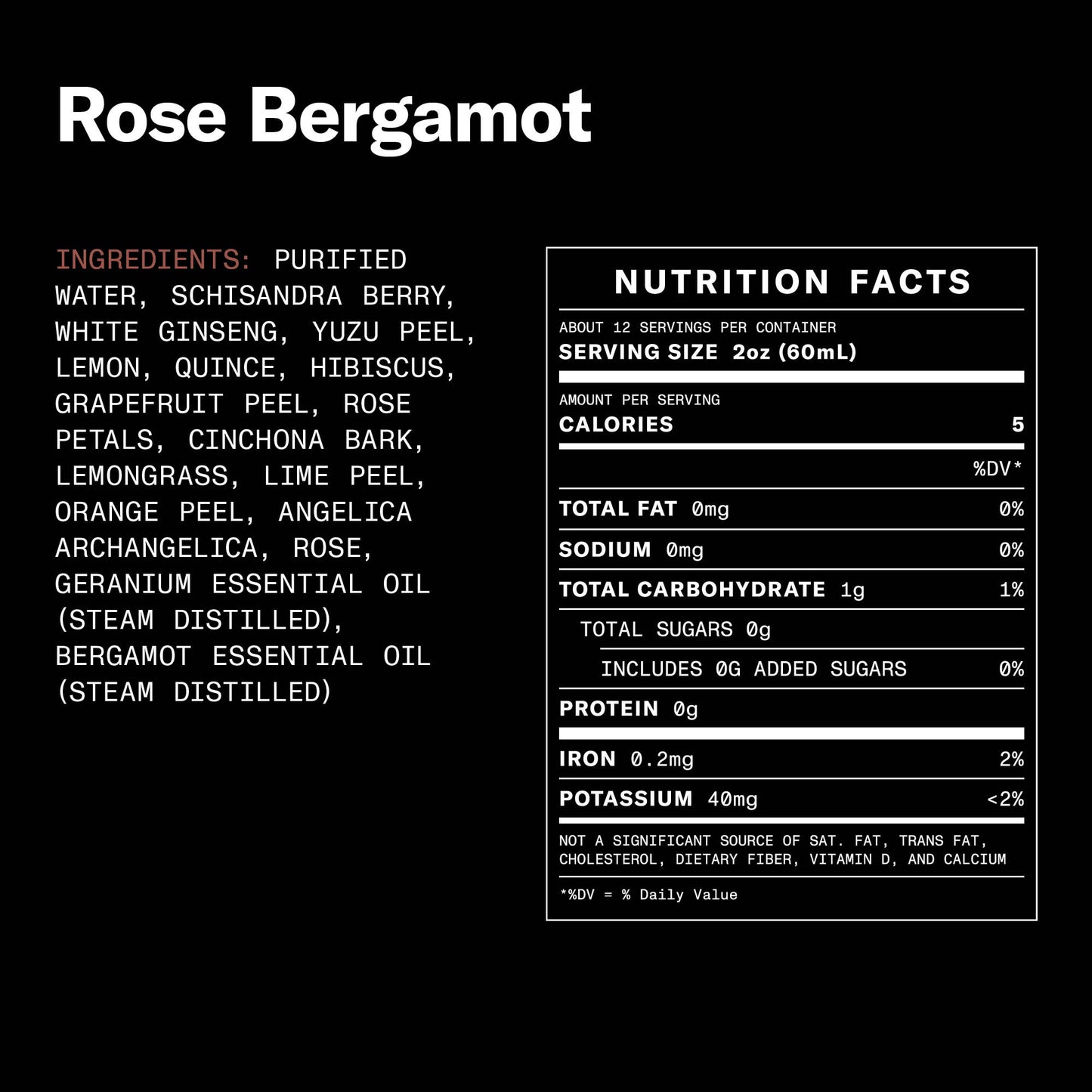 Rasasvada Rose Bergamot