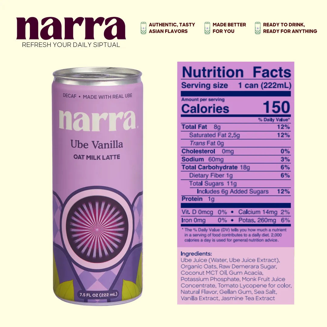 Narra Ube Vanilla Latte