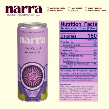 Narra Ube Vanilla Latte