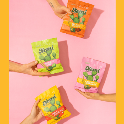 Mexican Lime - Crunchy Nopales Cactus Nemi Snacks