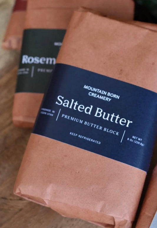 Mountain Born Creamery Unsalted Butter