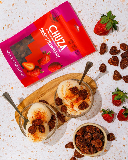 Chuza Dried Strawberries with Mexican Spices