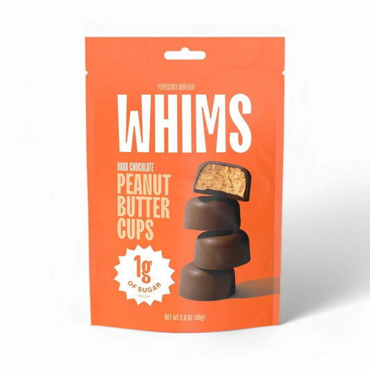 Whims Dark Chocolate Peanut Butter Cups - Pouch