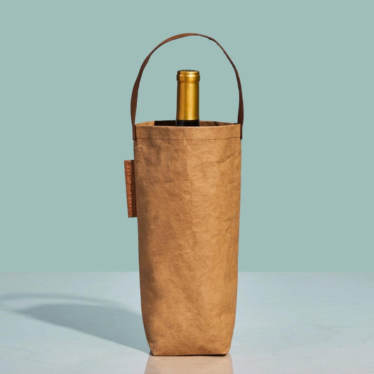 Out Of The Woods Wine Tote_Sahara