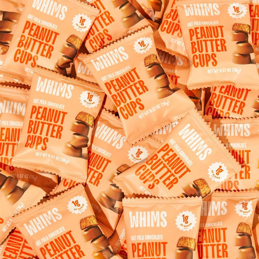 Whims Oat Milk Chocolate Peanut Butter Cups - Grab & Go Box