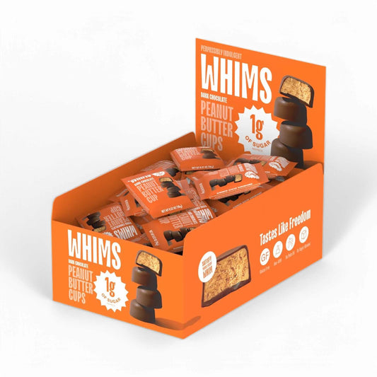Whims Dark Chocolate Peanut Butter Cups - Grab & Go Box