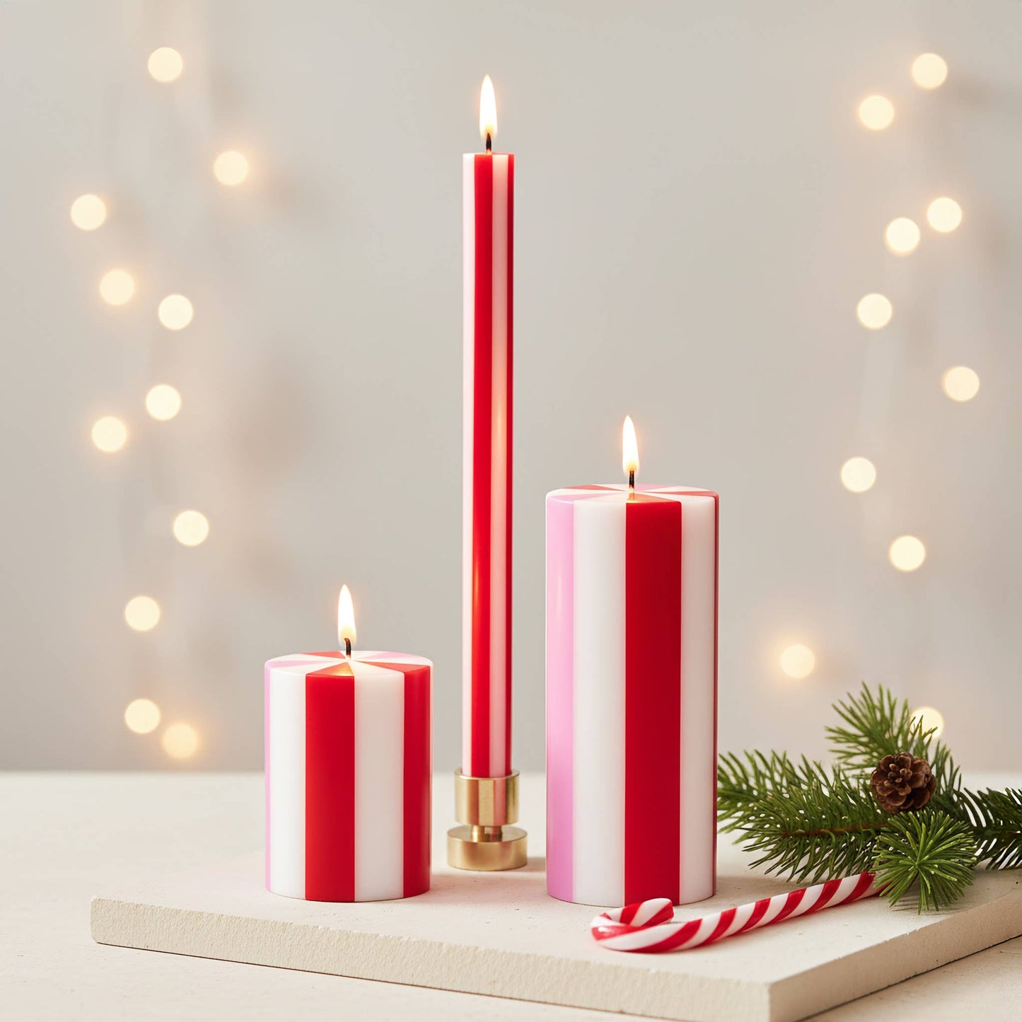 Proper Wax Festive Pillar Candle