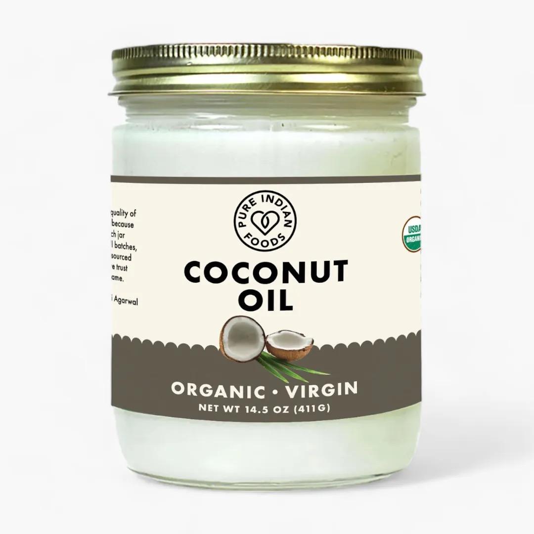 Coconut Oil 14.5 oz Virgin & Certified Organic