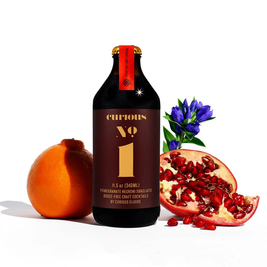 Curious Elixir No 1 Pomegranate Negroni Sbagliato