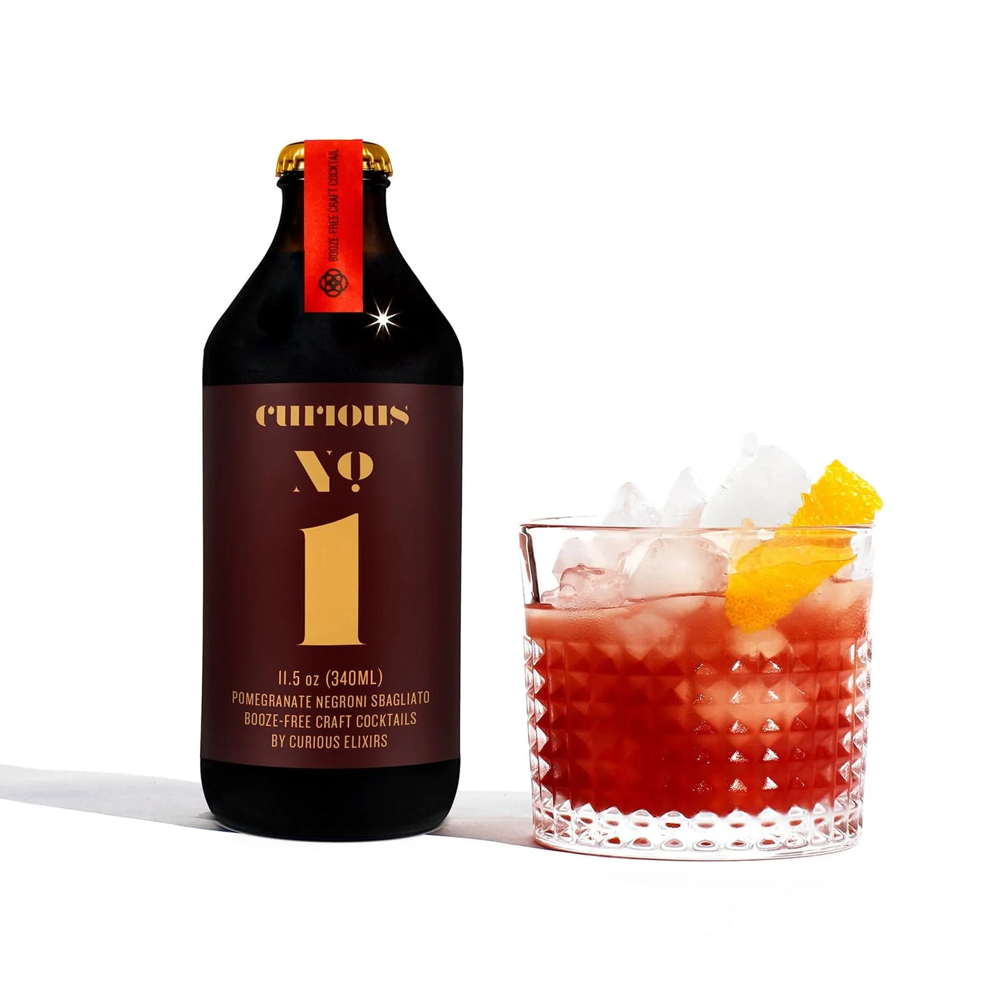 Curious Elixir No 1 Pomegranate Negroni Sbagliato