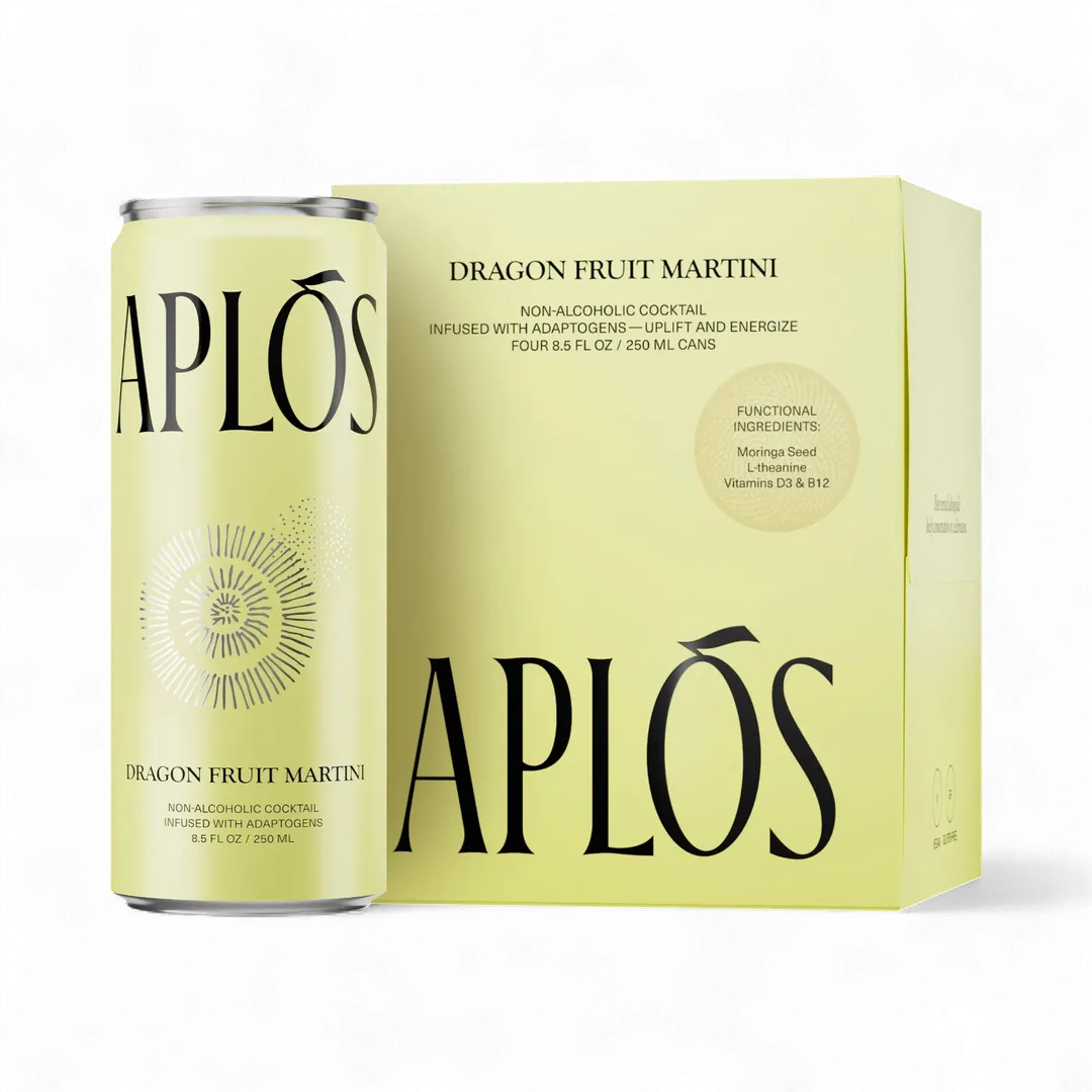 Aplós Dragon Fruit Functional Non-Alcoholic Martini