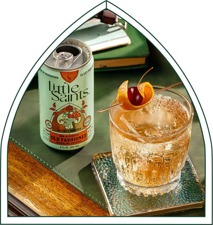 Little Saints Old Fashioned Sparkling Non-Alcoholic Cocktail