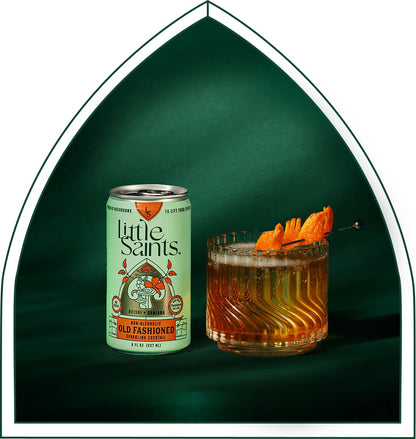 Little Saints Old Fashioned Sparkling Non-Alcoholic Cocktail
