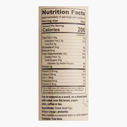 Plant-Based Fig Salami with Pistachio & Pepper