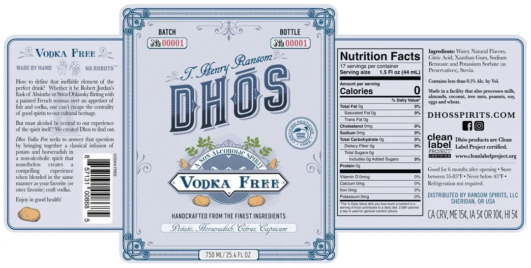 DHOS Vodka-FREE