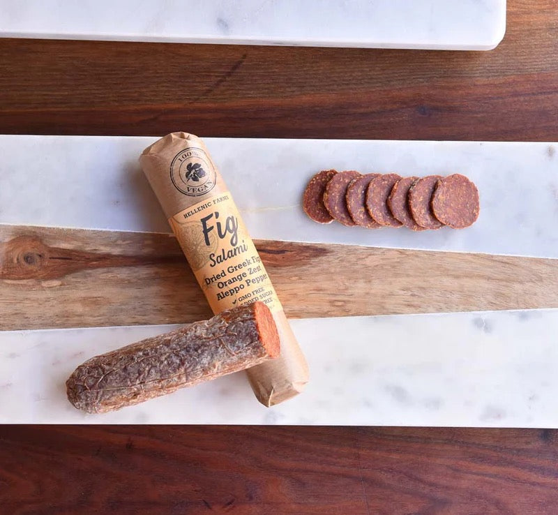 Plant-Based Fig Salami with Pistachio & Pepper