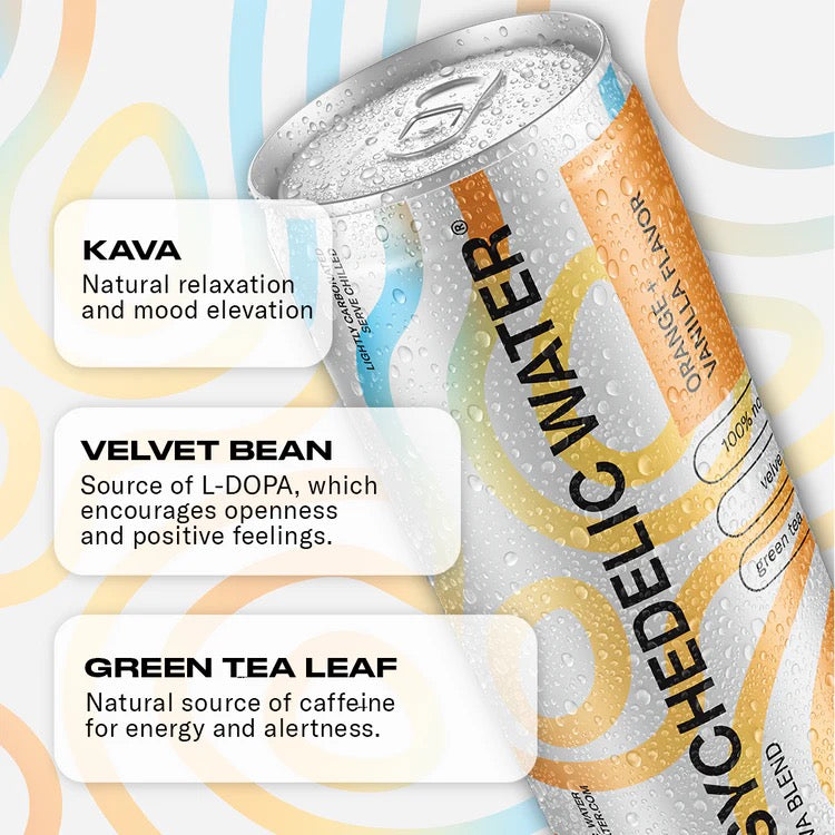 Psych h2o Orange + Vanilla