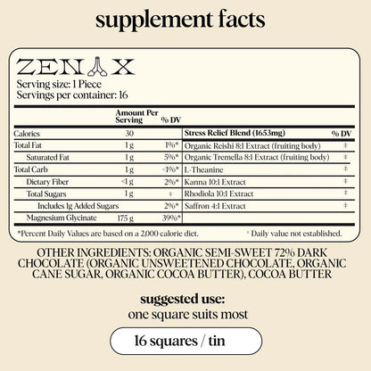 Alice Chocolate Zen-X stress relief