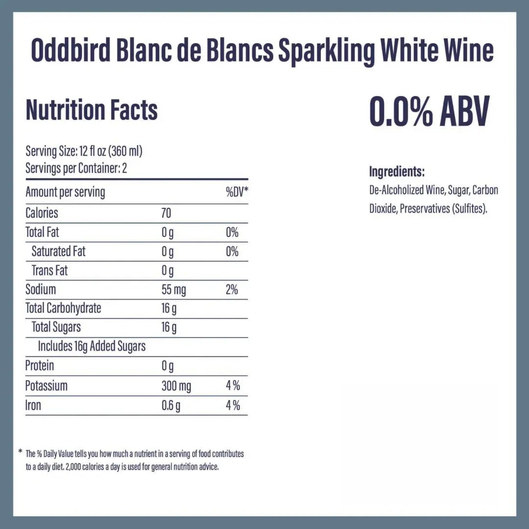 Oddbird Sparkling Blanc de Blanc