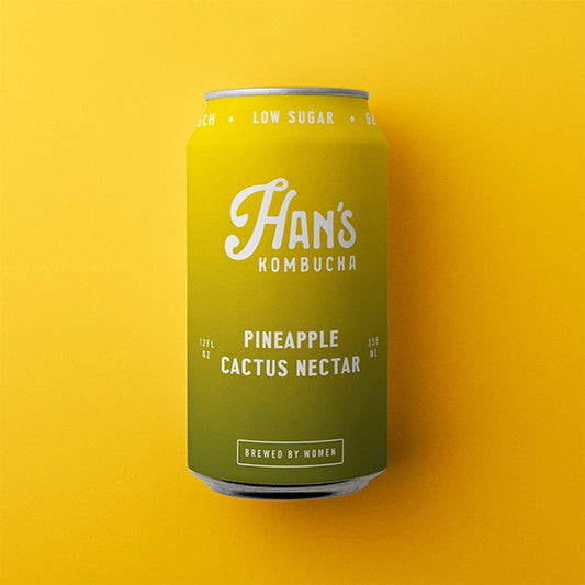 Han's Pineapple Cactus Nectar Kombucha