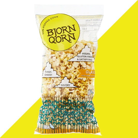 Bjorn Qorn Classic Sun Popped Corn