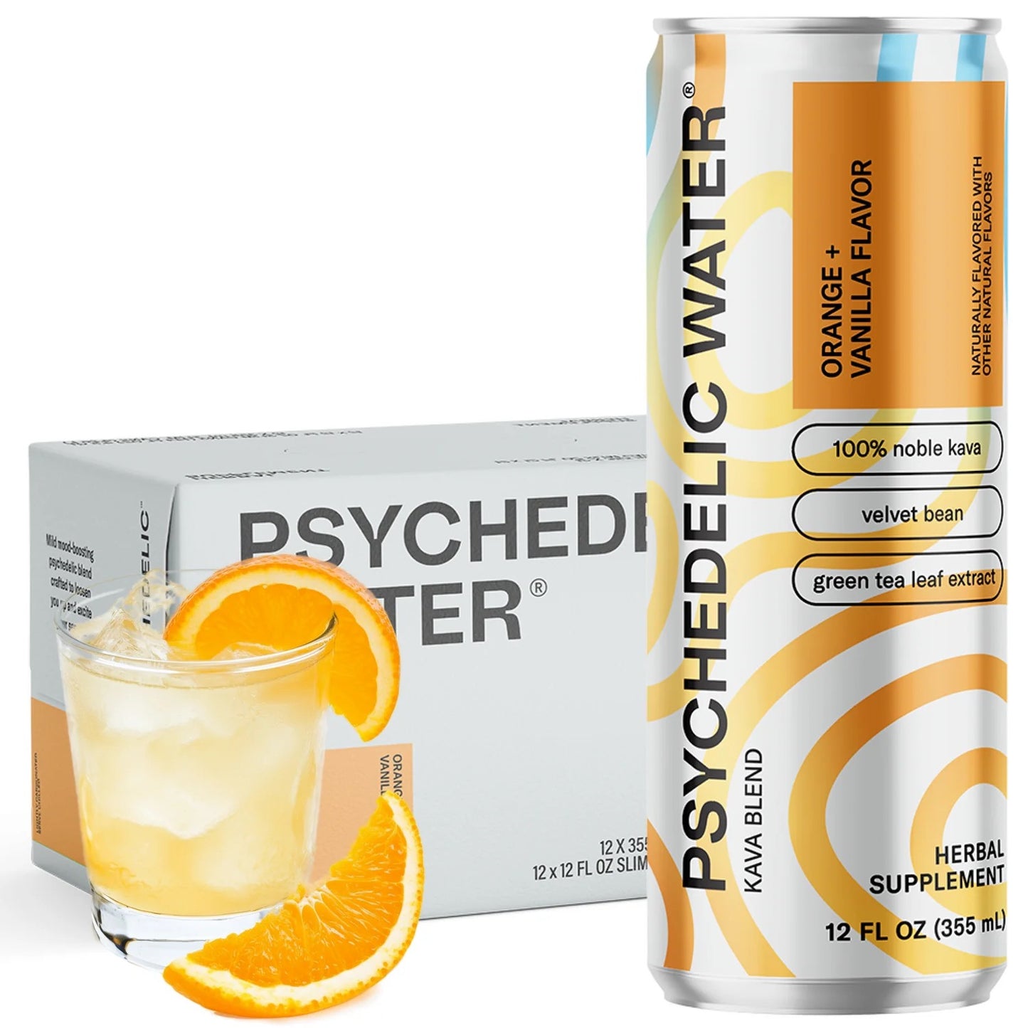 Psych h2o Orange + Vanilla