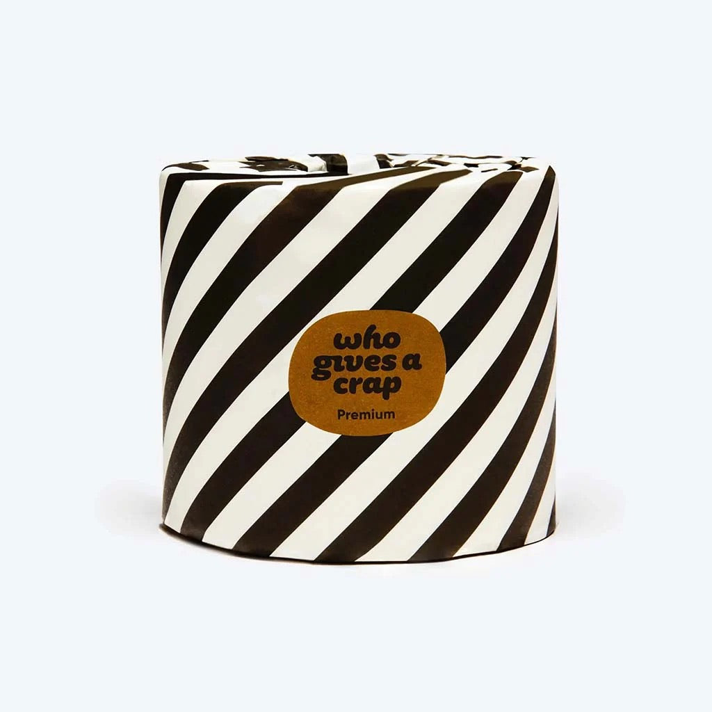 Who Gives A Crap Single Roll Biodegradable Bamboo Toilet Paper