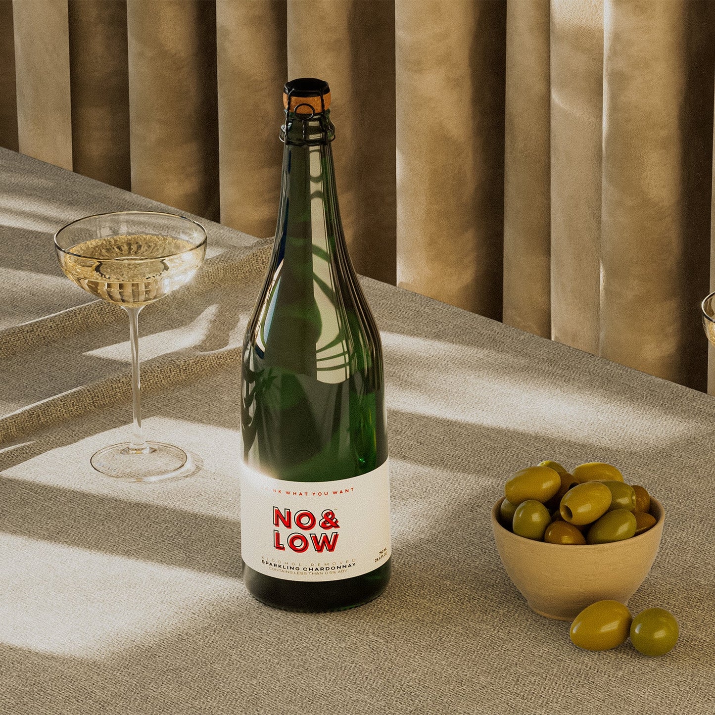 No & Low Non-Alcoholic Sparkling Chardonnay