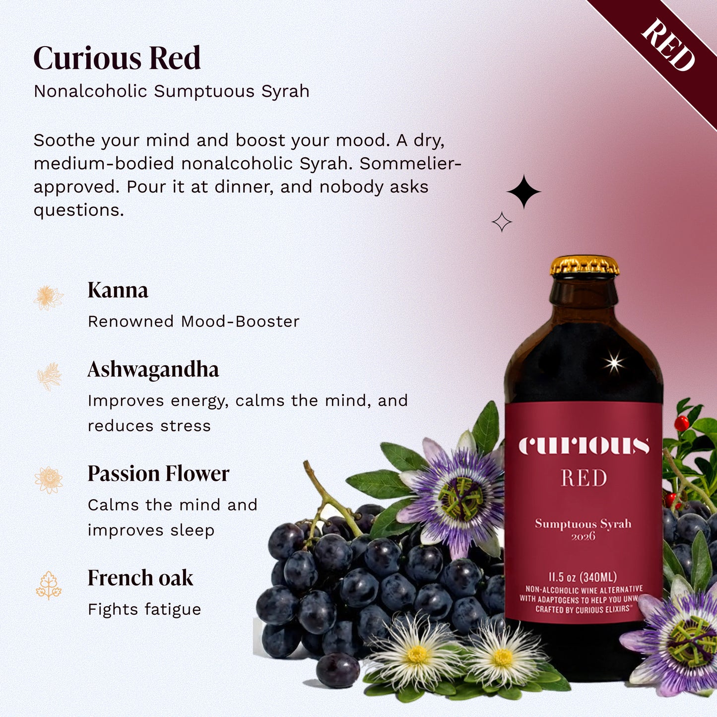Curious Elixirs Red