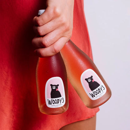 Woody's Sparkling Rosé Mini Bottle