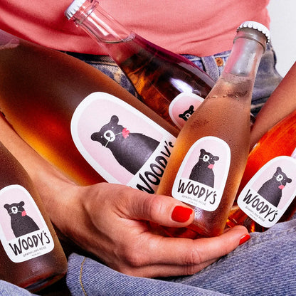 Woody's Sparkling Rosé Mini Bottle