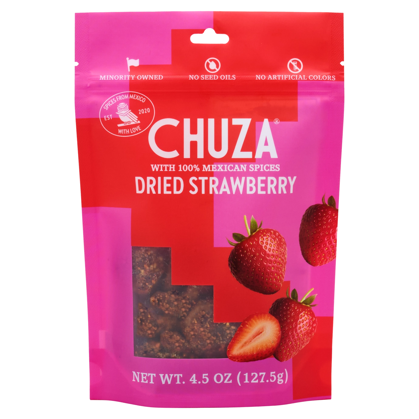 Chuza Dried Strawberries with Mexican Spices