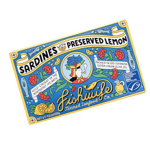 Fishwife Sardines With Preserved Lemon