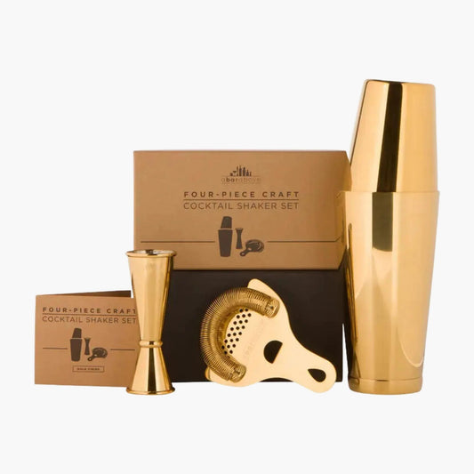 Shaker Craft 4pc Set Gold