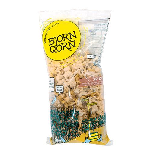Bjorn Qorn Spicy Sun Popped Corn