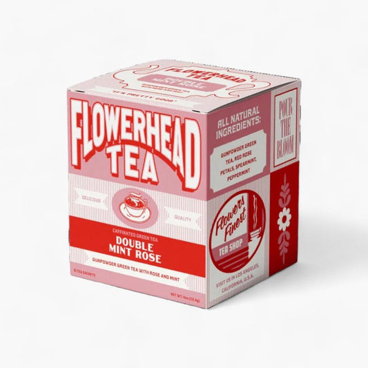 Flowerhead Tea Double Mint Rose
