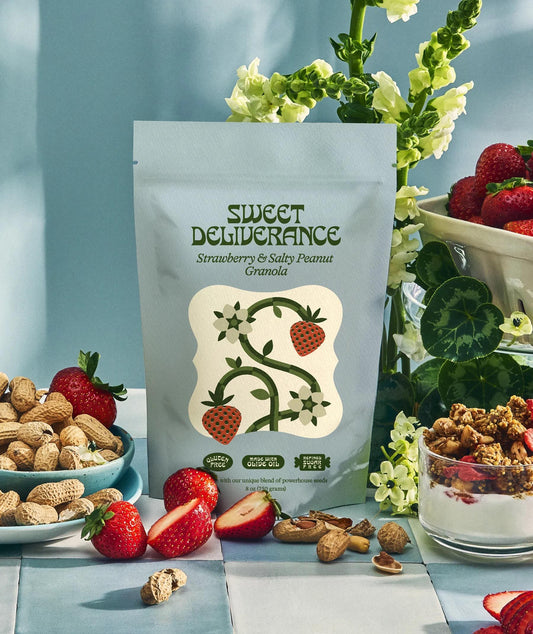 Strawberry & Salty Peanut Granola 8oz bag